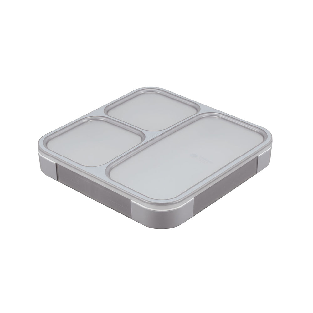 CB Japan 時尚巴黎系列抗菌纖細餐盒800ml 灰